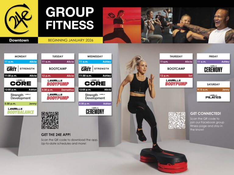 24e Downtown October 2026 18x24 schedule MAIN ROOM